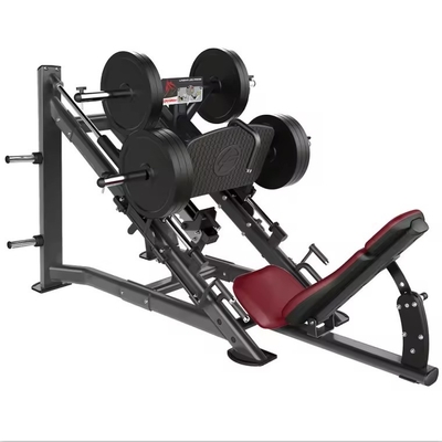 유니버설 기능 플레이트 로딩 선형 다리 프레스 해크 힘 훈련을위한 squat
