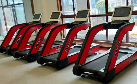심장 훈련 피트니스 장비 전기 걷기 트레드밀용 금속 달리기 벨트