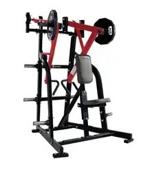 델토이드 및 뒷 측면 운동 Iso lateral Lat Pulldown를 위한 판 로딩 기계