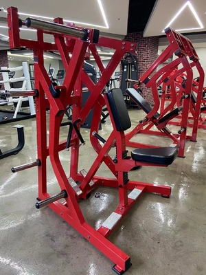 델토이드 및 뒷 측면 운동 Iso lateral Lat Pulldown를 위한 판 로딩 기계