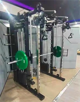 핀 및 플레이트 로딩 상업용 다중 기능 체육관 랙을위한 모든 기능 트레이너