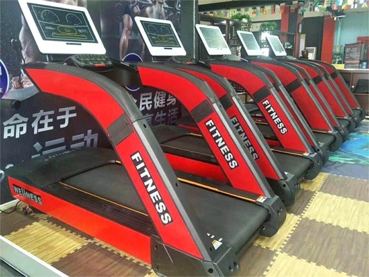 기울기 0-15% 자동 기울기 전기 상업용 트레드밀 고급 심력 훈련