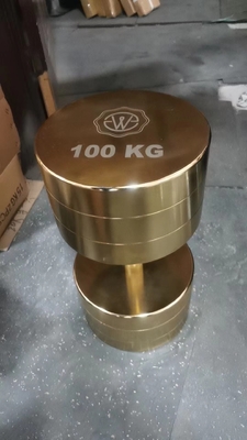 체력 훈련용 크롬 덤벨의 힘을 경험하세요 2.5kg-100kg