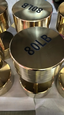 체력 훈련용 크롬 덤벨의 힘을 경험하세요 2.5kg-100kg
