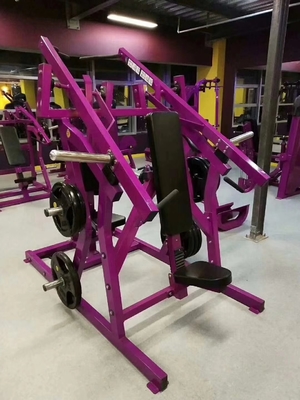 2 in 1 좌석 Iso-Lateral Chest/Back Plate 로딩 된 체육관 장비