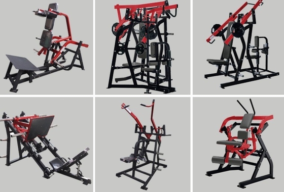 2 in 1 좌석 Iso-Lateral Chest/Back Plate 로딩 된 체육관 장비