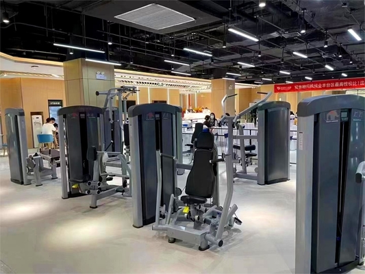 중간 로더 핀 선택 체육 기능 훈련을위한 가슴 프레스 기계