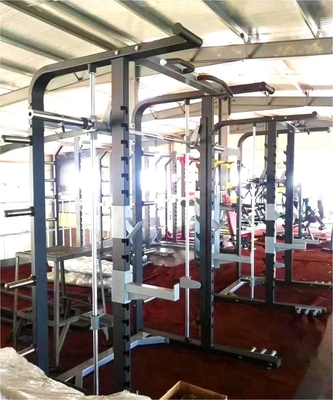 다기 복합 훈련 체육관 랙 다리 가슴 등 압력 힘 케이지 squat