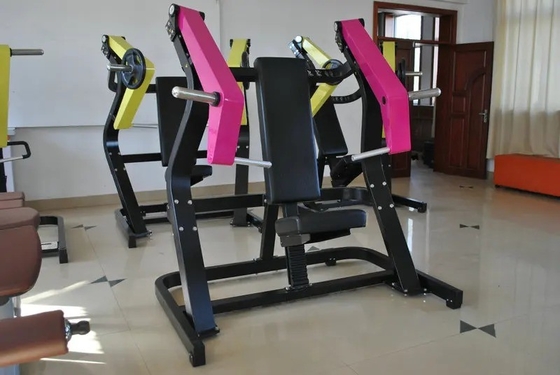 2T 용량 Iso lateral chest press 상업용 훈련판 로딩 기계