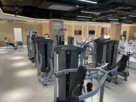 상업용 체육관 중량 로더 플레이트 로딩 어깨 압력 기계 핀 로드 선택