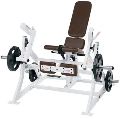 중량 로더 Iso lateral leg curl extension 힘 훈련용 조정 가능한 무게
