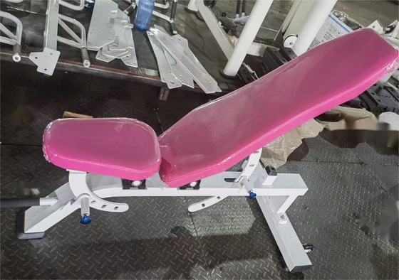 실내 케이블 웨이트 트레이닝 장비와 슈퍼 조절 가능한 금속 체육관 벤치 폴더블