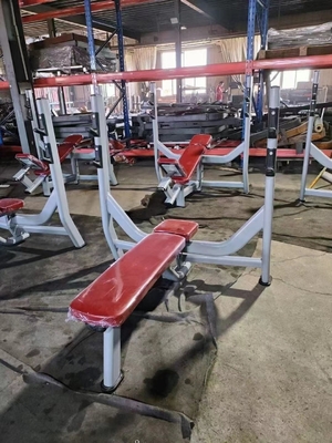 맞춤 로고 체육관 센터를 위한 평면 철강 벤치 중량 로더 무게 벤치