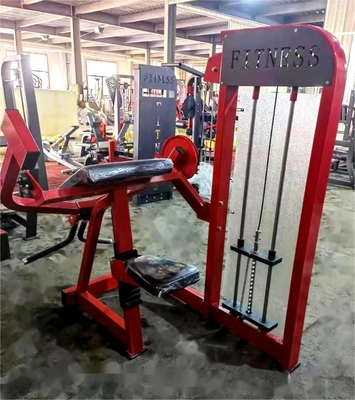 힘 훈련 좌석 팔 어깨 운동 기계 정의 된 biceps와 어깨