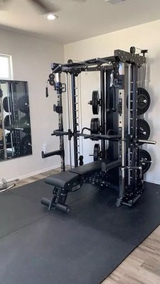 2023 디자인된 다기능 홈 헬스장 유니섹스 저항 훈련용 스미스 기계