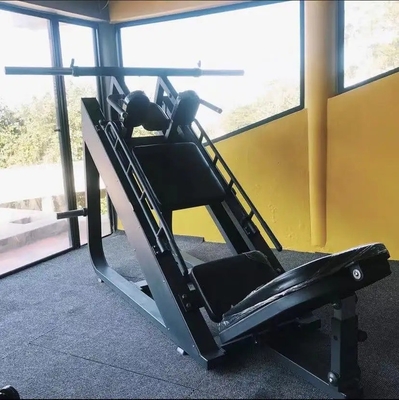 힘 훈련 및 다른 용량 상업용을 위해 2 in 1 Hack Squat Leg Press Machine