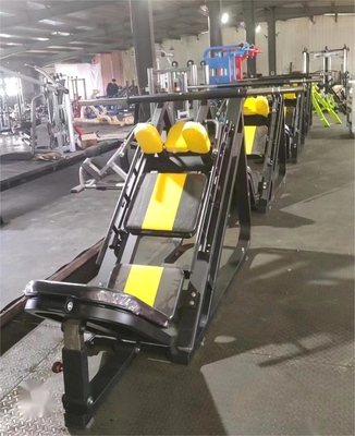 힘 훈련 및 다른 용량 상업용을 위해 2 in 1 Hack Squat Leg Press Machine