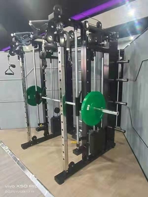 헬스 센터 맞춤형 로고 가용 스미스 기계 피트니스 케이블 크로스오버 벤치