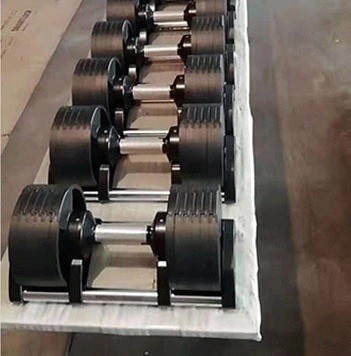금속 없는 무게 집 체육관 힘 훈련 장비에 대한 조정 가능한 덤블
