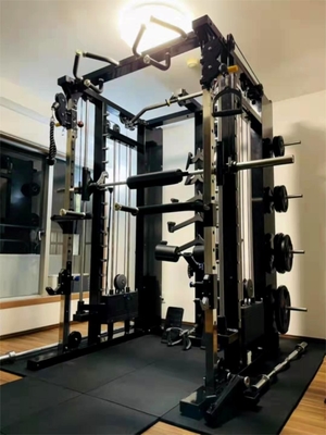 다기능 체육관 장비와 무게 스택 및 80 kg * 3 용량 상업용