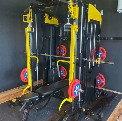 홈 커머셜 멀티 스테이션 체육관 장비 사용자 지정 로고와 400kg 무게 스택