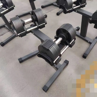 포괄적 체력 운동 덤블 자유 무게 플라스틱 조절 체육관 장비