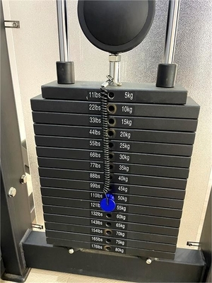 비프리맨 상업용 체육관 장비 중형 로더 허프 납치 기계 215kg 용량