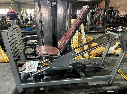 중간 로더 체육관 장비 좌석 조정 가능한 다리 프레스 머신
