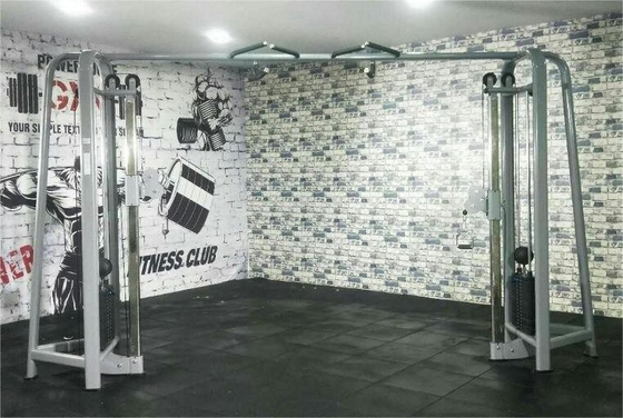 다기능 트레이닝 랙 케이블 크로스오버 피트니스 머신 80kg*2 웨이트 스택