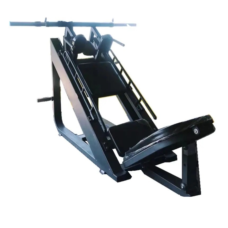 힘 훈련 및 다른 용량 상업용을 위해 2 in 1 Hack Squat Leg Press Machine