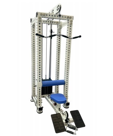 피트니스 센터 2 in 1 Lat Pull Down Low Row Tube Thickness 3.0mm 상업용 장비